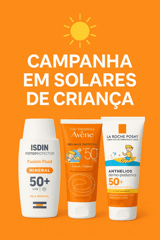 Campanha Proteção Solar Criança 🎒☀️