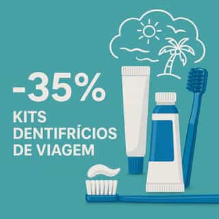 Campanha Kit de Viagem Dentifrícos ( Elgydium e Curaprox ) 🦷