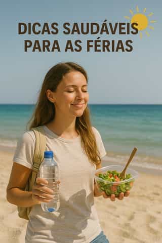 Férias saudáveis na praia? Sim, é possível!🏖️🌞