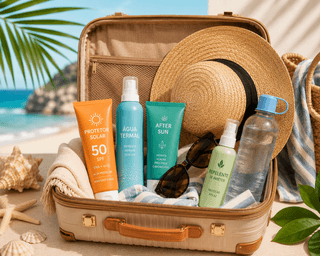 ☀️ Farmácia de Viagem: Checklist Solar Essencial