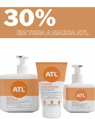  Cuide da sua pele com ATL – 30% de desconto!