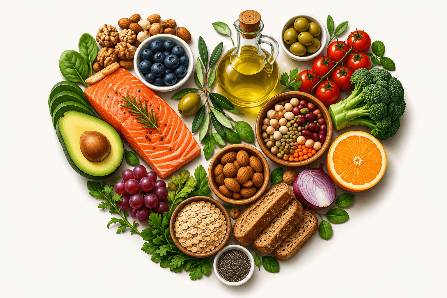 Alimentos amigos do coração ❣