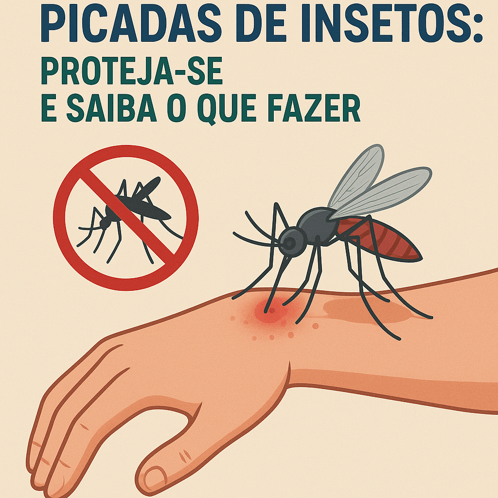 🦟 Picadas de Insetos: Proteja-se e Saiba o Que Fazer
