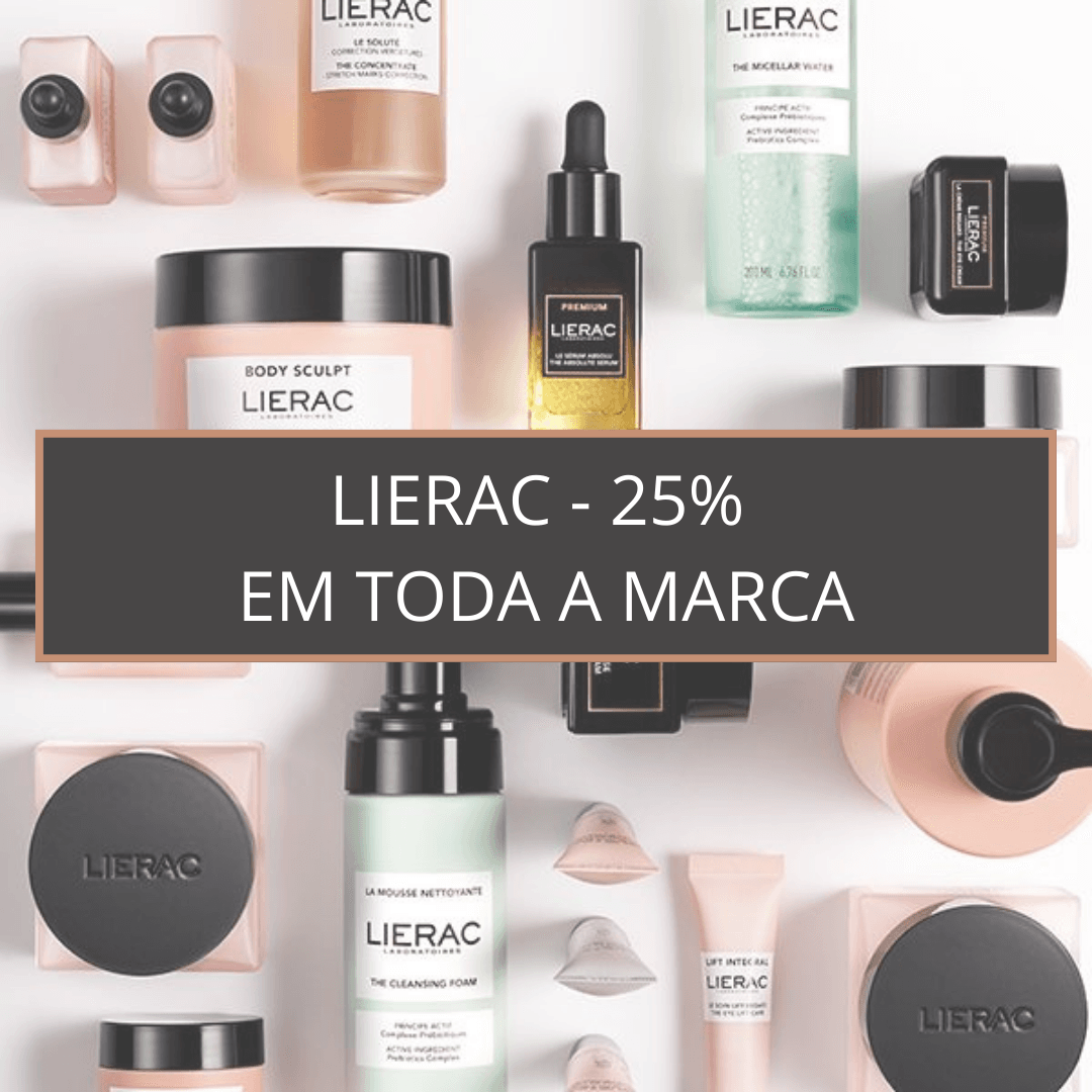 🌟 Cuide da Sua Pele com Lierac - 25% de Desconto! 🌟