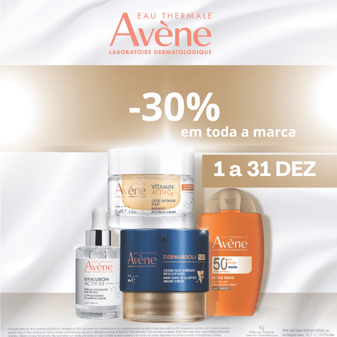 🌟 30% de Desconto em Produtos Avène! 🌟