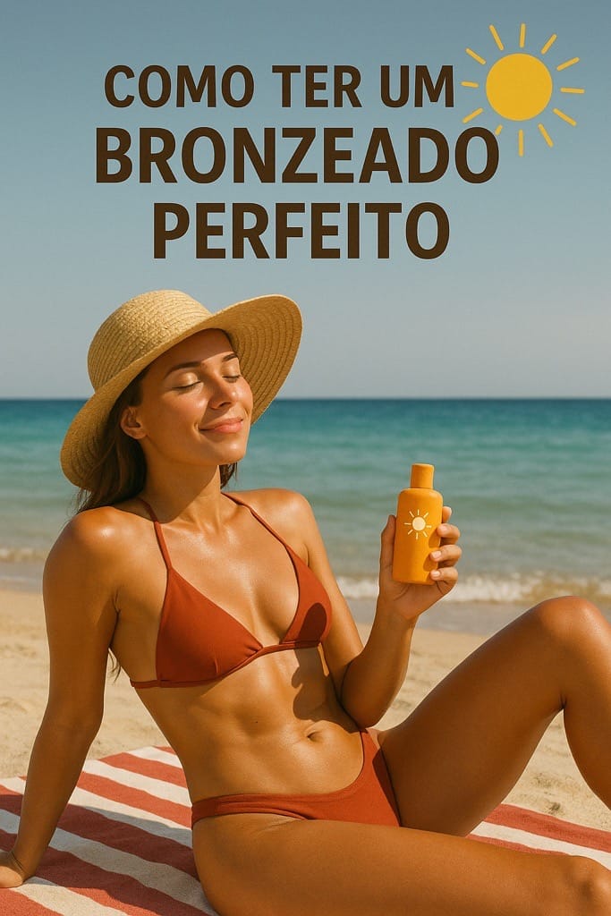 ☀️ Dicas para um bronzeado perfeito (e seguro!)