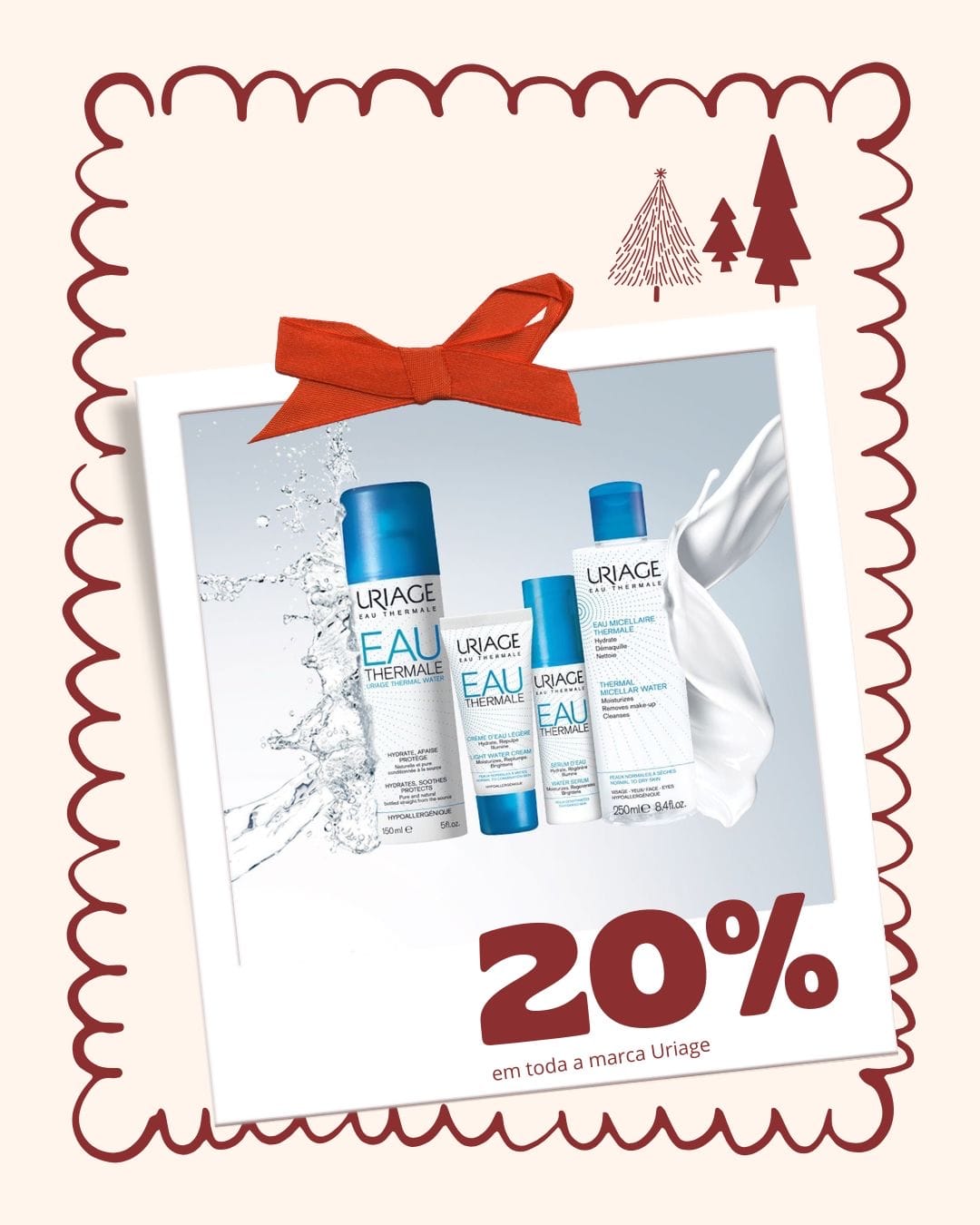 💙✨ Campanha Uriage — 20% de Desconto em Toda a Marca! ✨💙